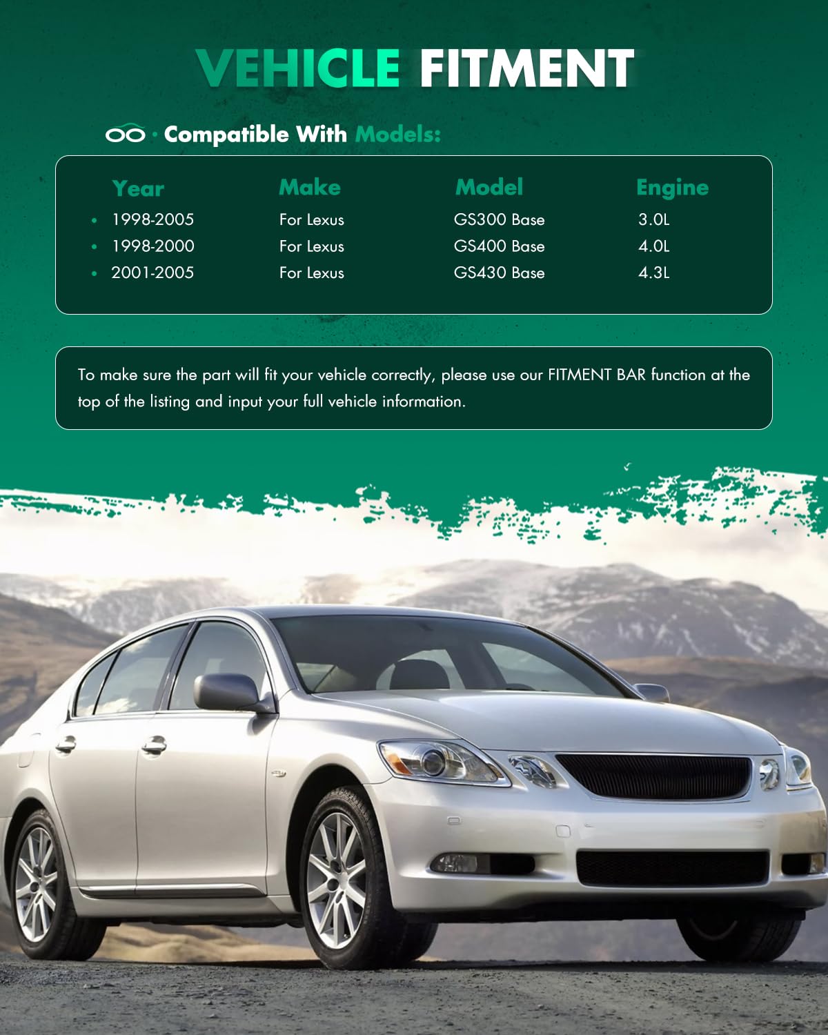 Amazon.com: SCITOO ABS Spoiler Wing Fits for 1998-2005 for Lexus